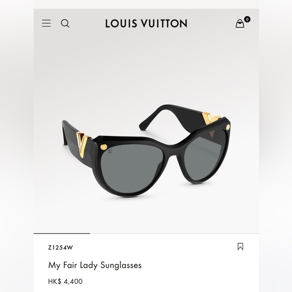 Louis Vuitton my fair lady grey amber E - Picture 1 of 8